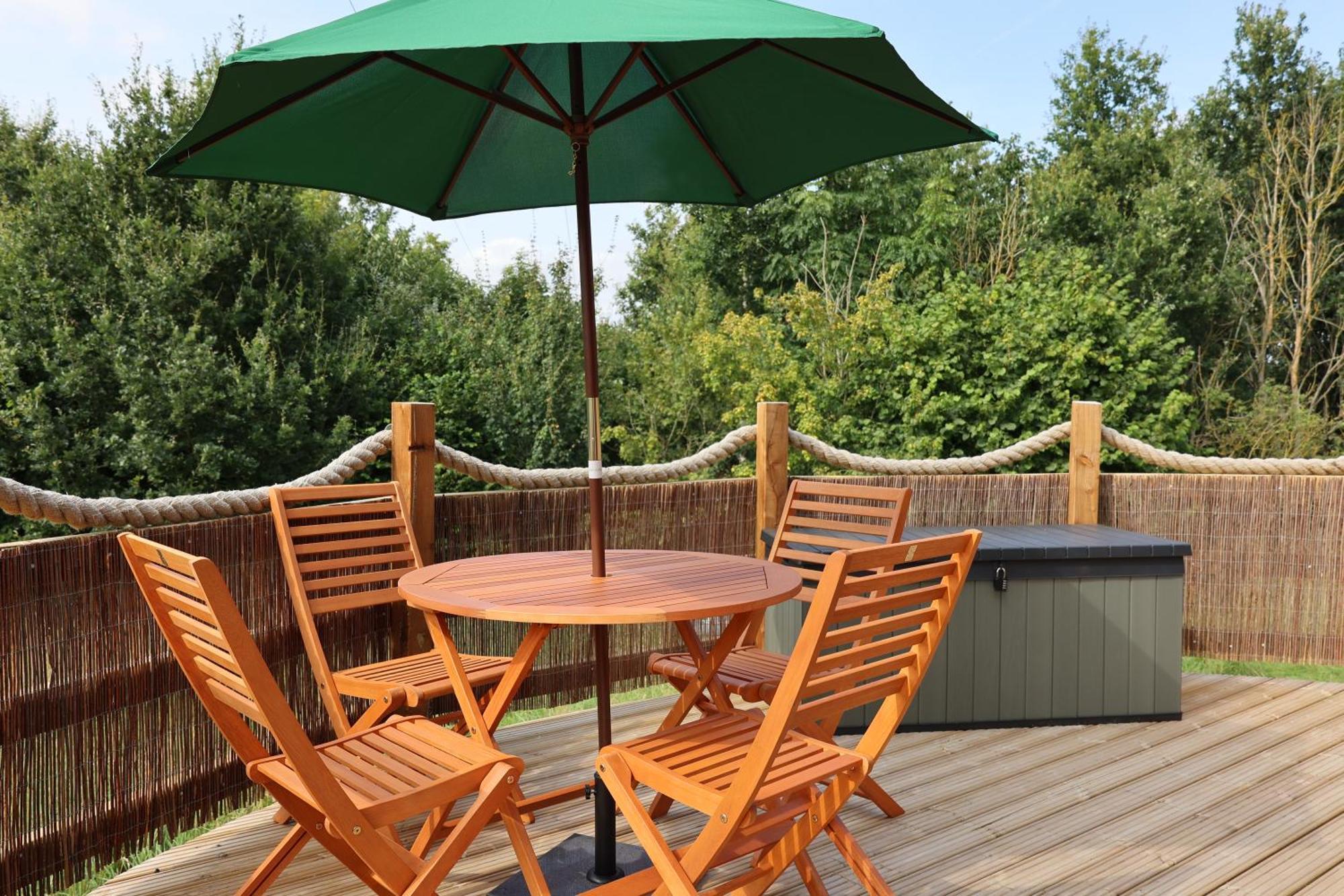 Ammonite Glamping Pod & Hot Tub Appartement Hungerton Buitenkant foto