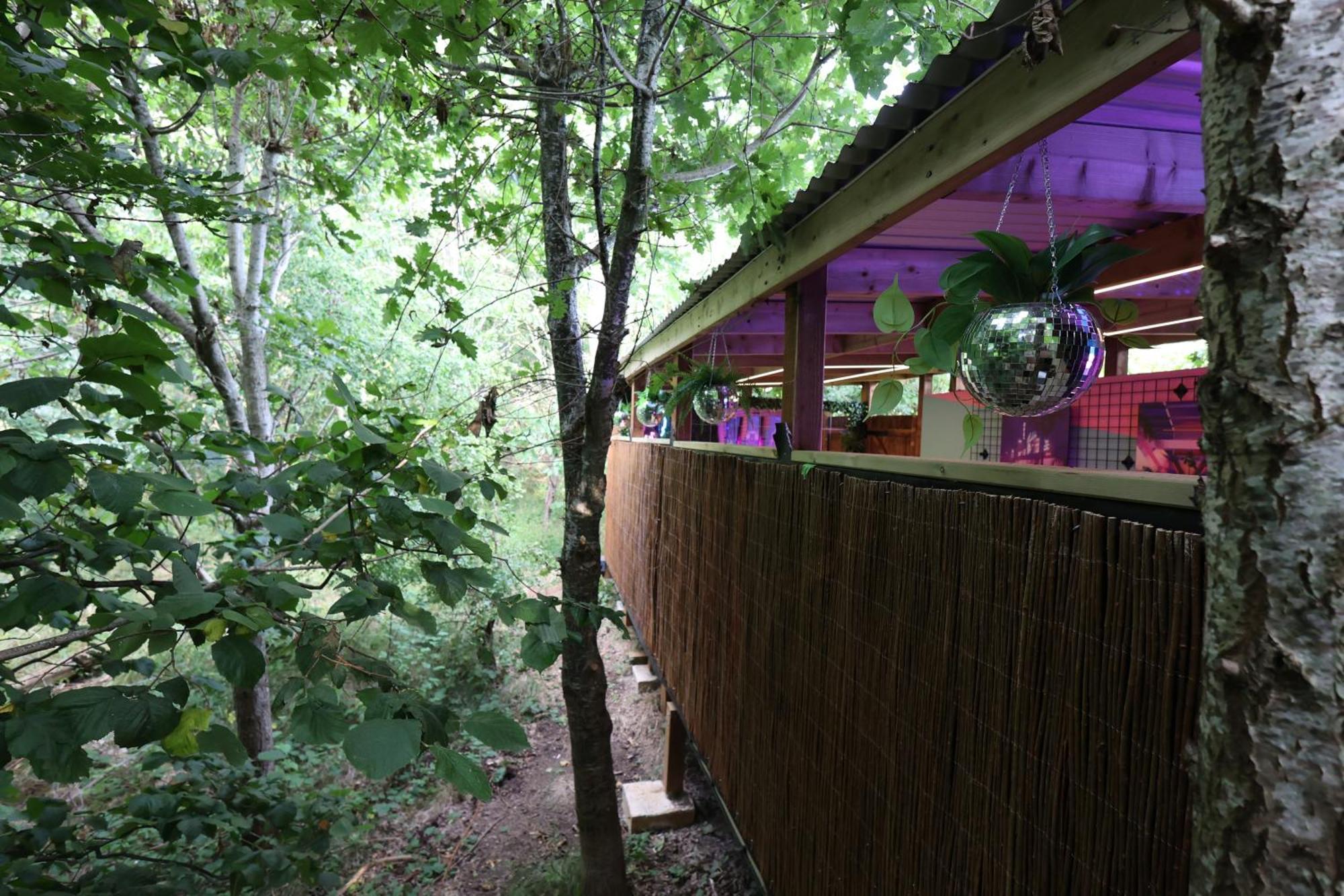 Ammonite Glamping Pod & Hot Tub Appartement Hungerton Buitenkant foto