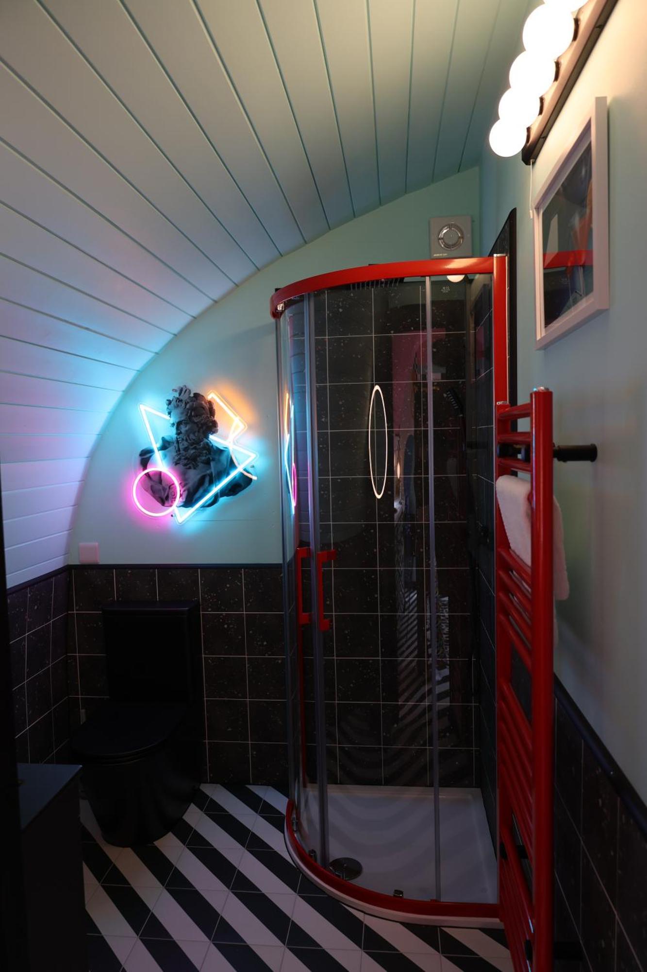 Ammonite Glamping Pod & Hot Tub Appartement Hungerton Buitenkant foto