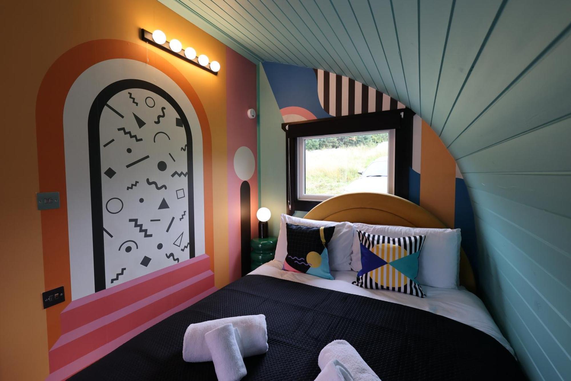 Ammonite Glamping Pod & Hot Tub Appartement Hungerton Buitenkant foto