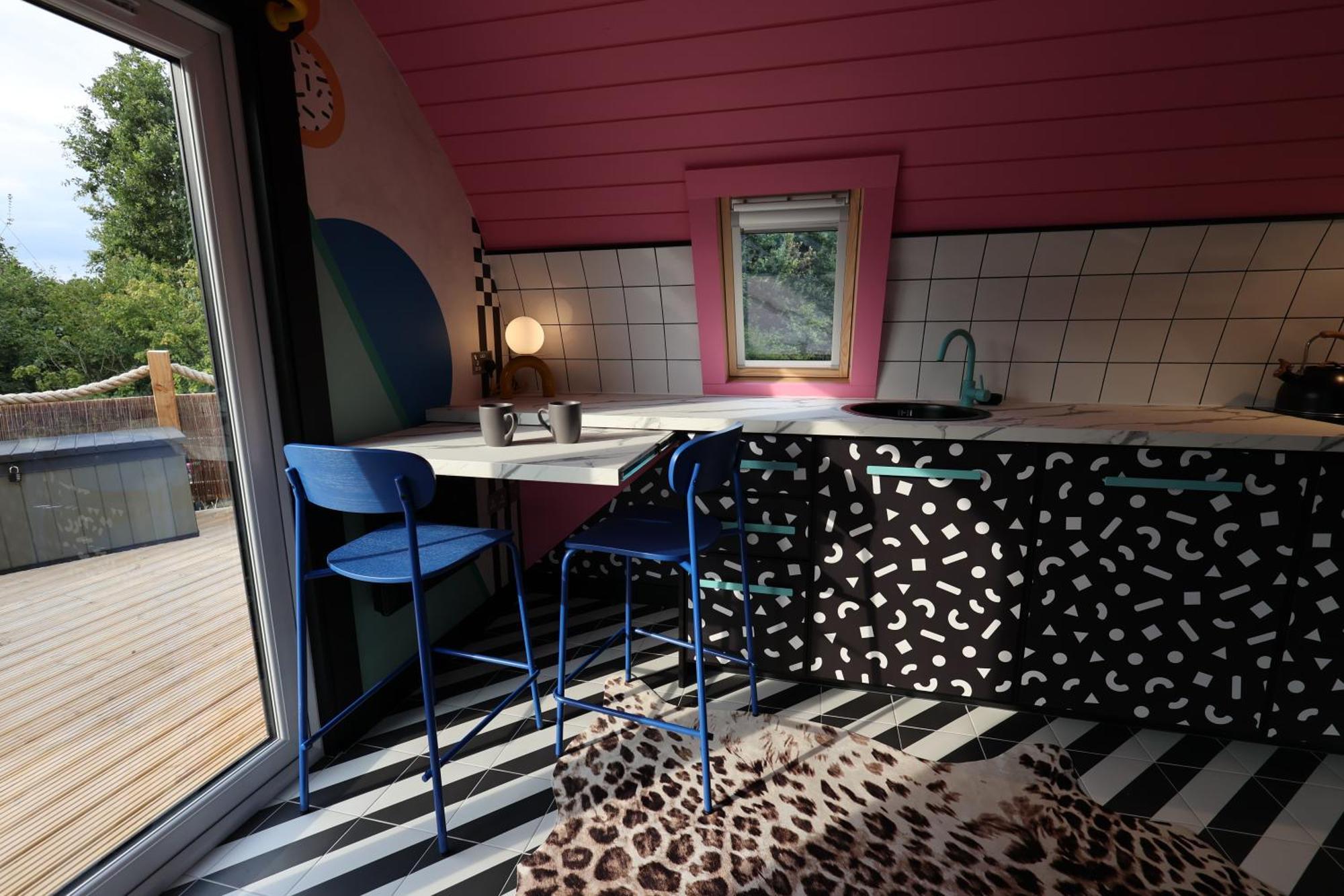Ammonite Glamping Pod & Hot Tub Appartement Hungerton Buitenkant foto